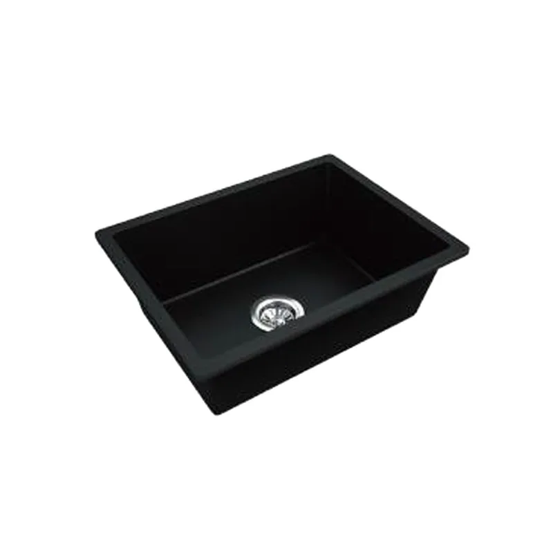 KS-LKW-5542L-B Granite Kitchen Sink (Black)