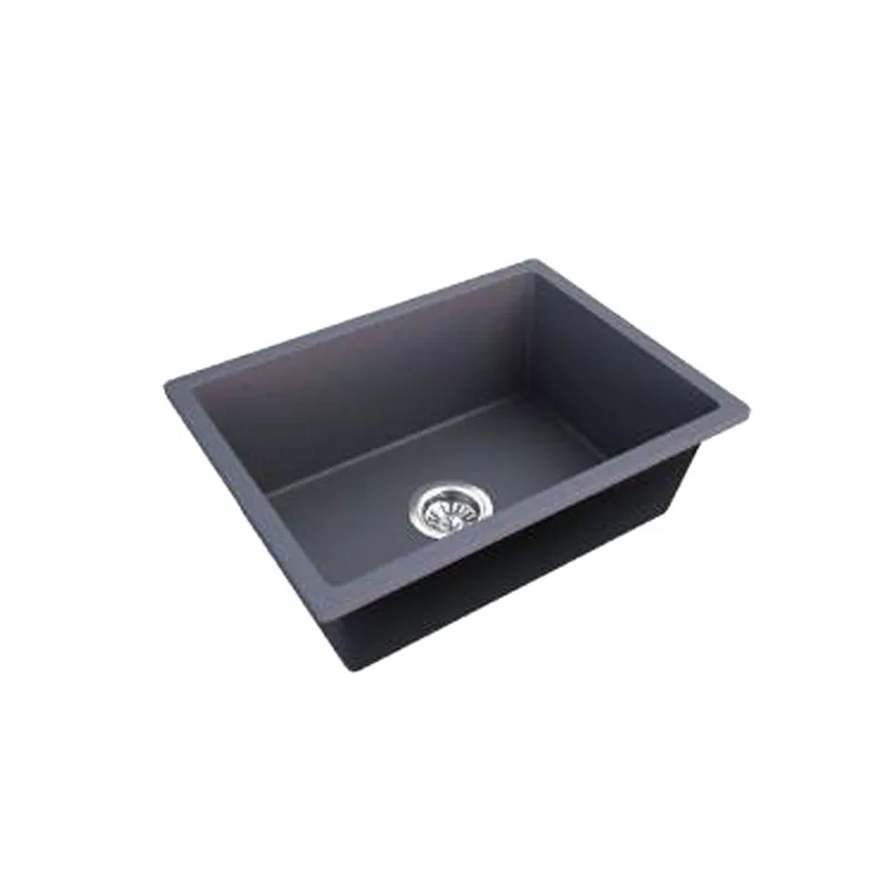 KS-LKW-5542L-DG Granite Kitchen Sink (Dark Grey)