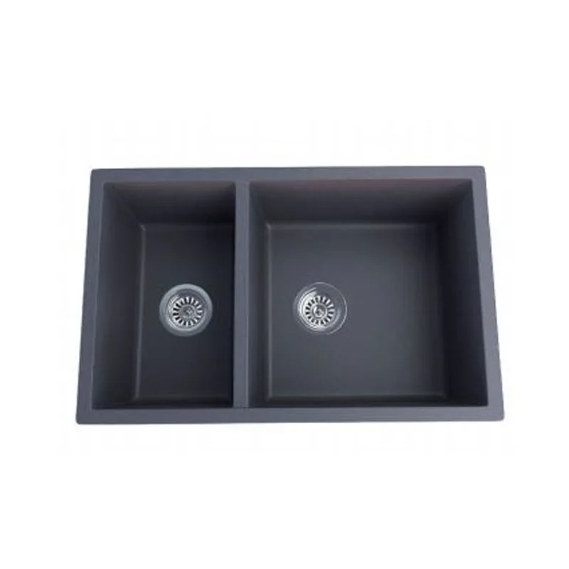 KS-LKW-7145E-DG Granite Kitchen Sink (Dark Grey)
