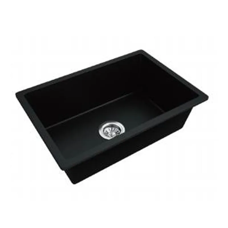 KS-LKW-7342L-B Granite Kitchen Sink (Black)