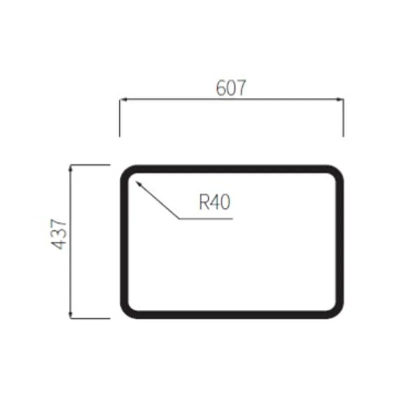 Lizens LIS630 Kitchen Sink