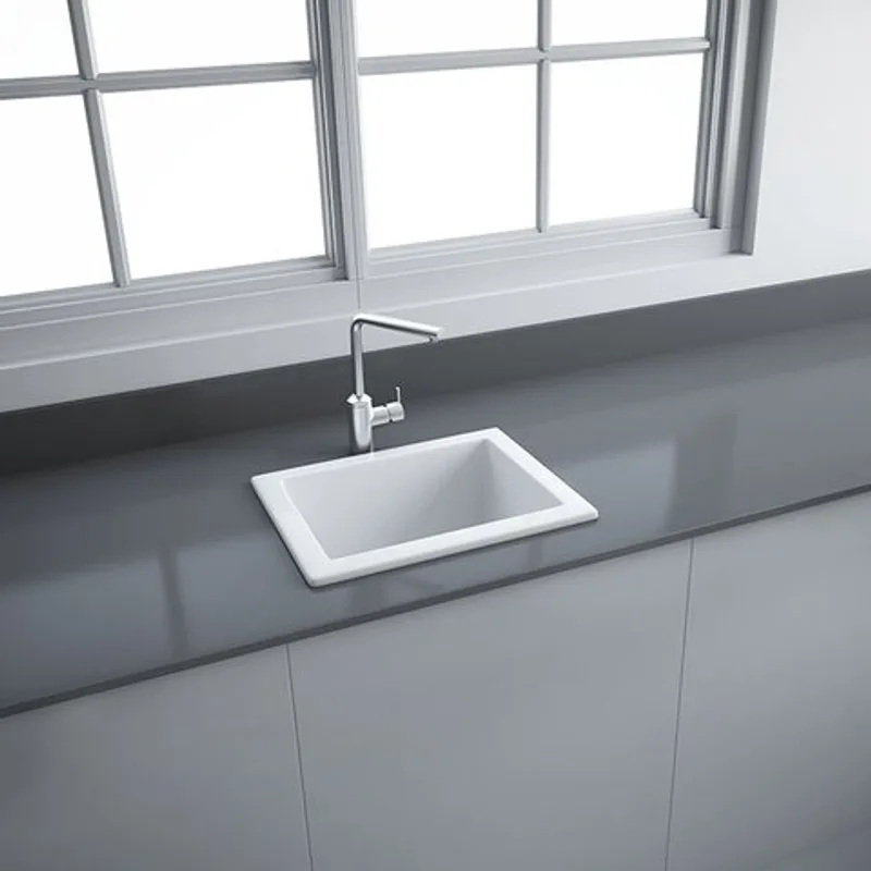 LS4 Fireclay Ceramic Laboratory Sink