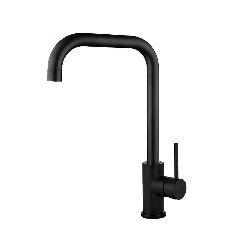 Luxes IN-H3008B-BLACK Matt Black Sink Mixer