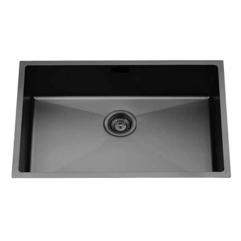 Monic MBX-780 Black Steel Jumbo Kitchen Sink