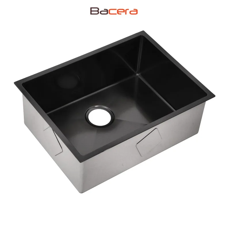 N600BK Nano Black Stainless Steel Sink