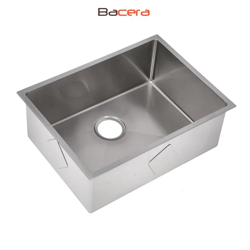 N600SS Nano Silver Stainless Steel Sink