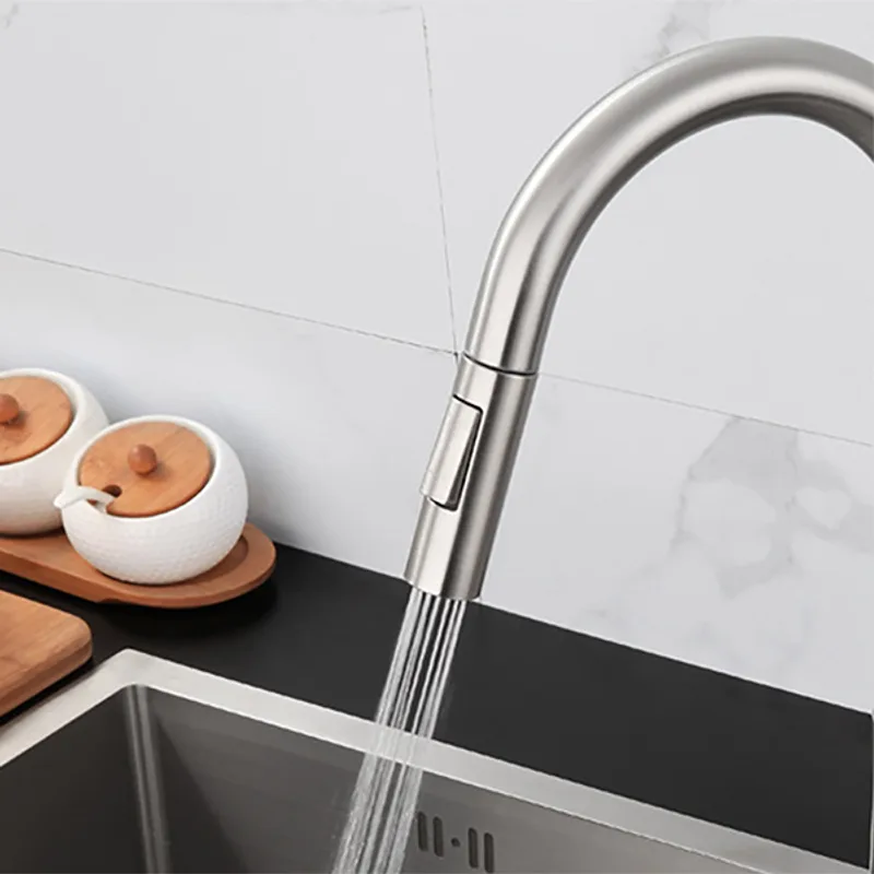 Nobel VS4320GN Pull-Out Kitchen Sink Tap Gunmetal