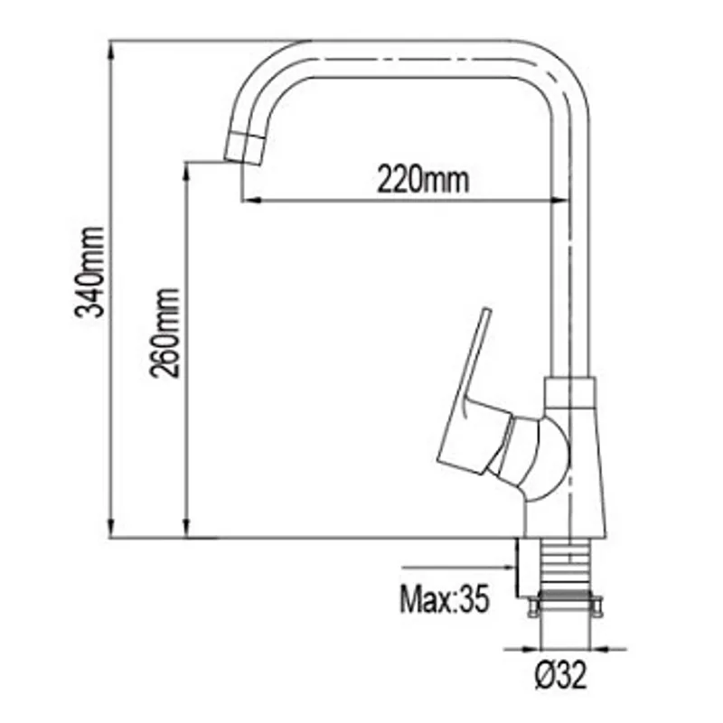 NTL-1103 Sink Mixer