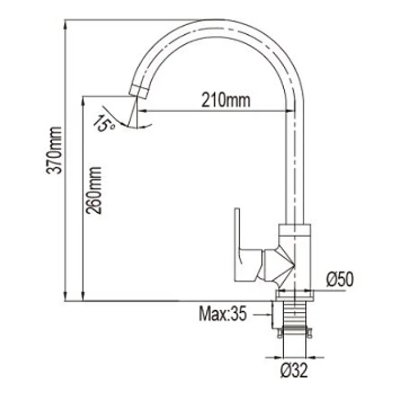 NTL-1303 Sink Mixer