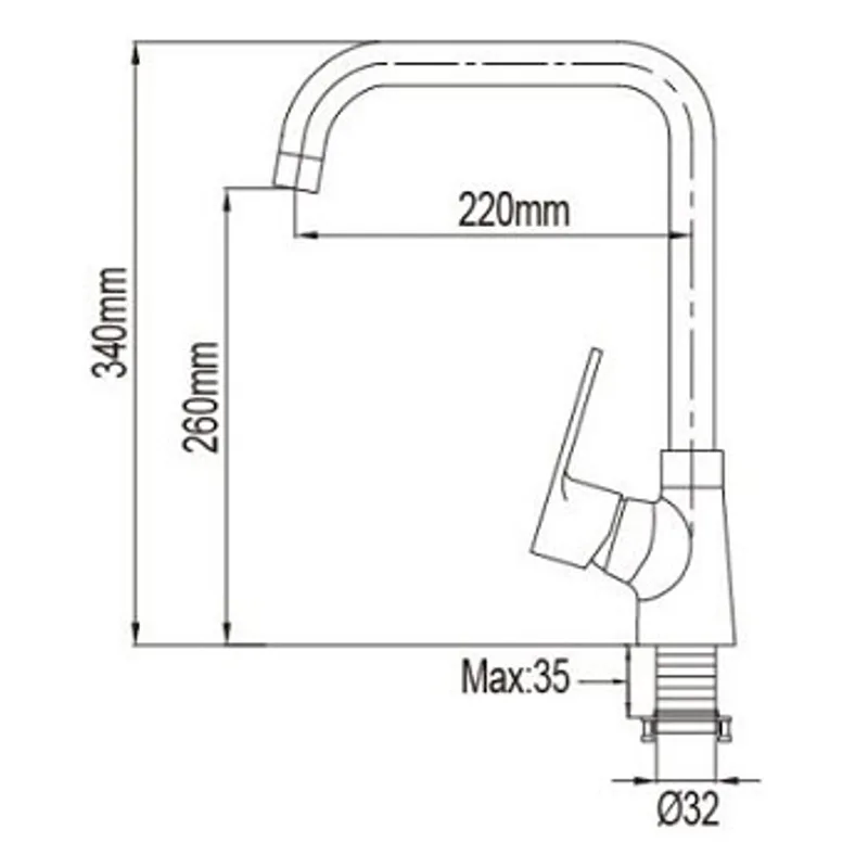 NTL-1403 Sink Mixer