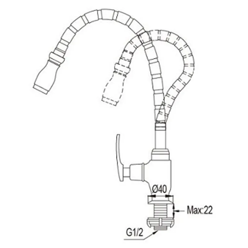NTL 1612-C Sink Tap