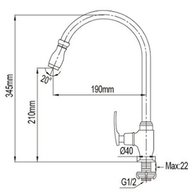 NTL-1613-C Sink Tap