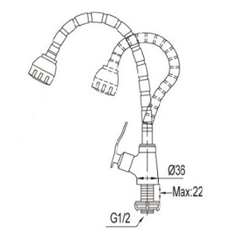 NTL-1658A-C Sink Tap