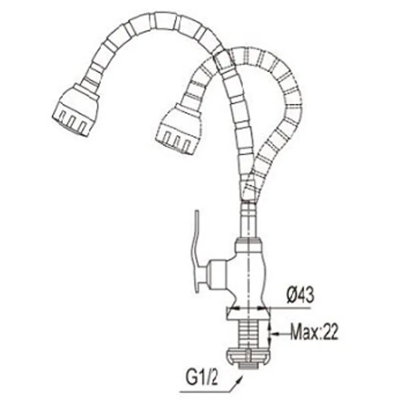 NTL-1659A-C Sink Tap