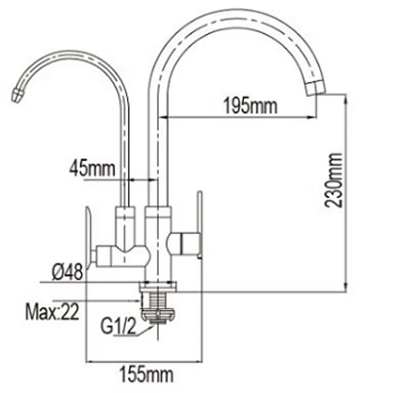 NTL-2029-C Sink Tap