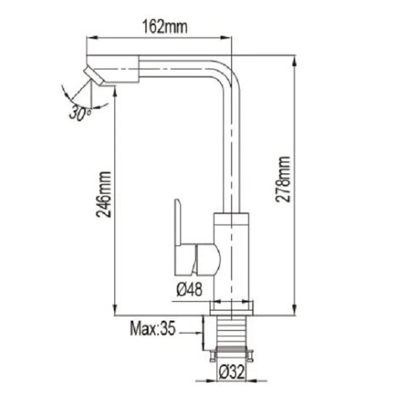 NTL 8003 Sink Mixer
