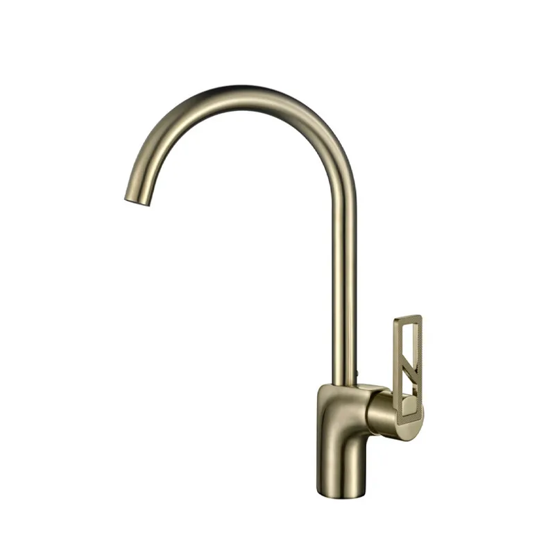 NTL-9153-1 (G) Sink Mixer (Brushed Gold)