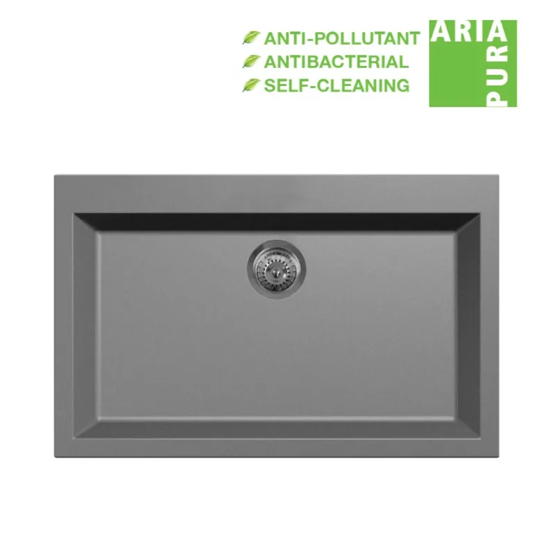 ON7610-42 Granite Composite Sink (Titanium Grey)