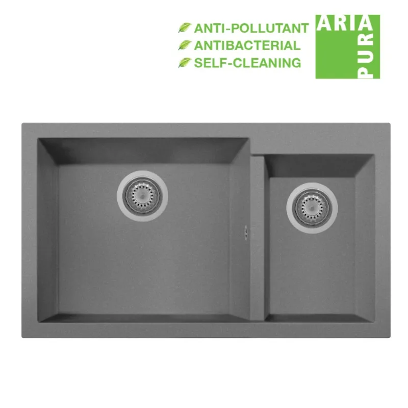 ON8620-42 Granite Composite Sink (Titanium Grey)