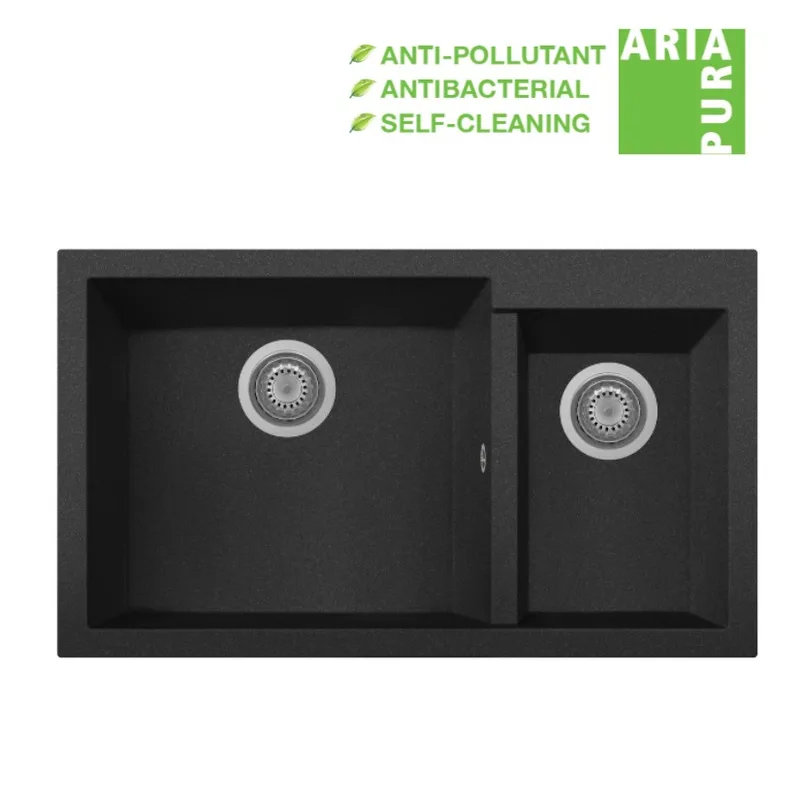 ON8620-44 Granite Composite Sink (Black)