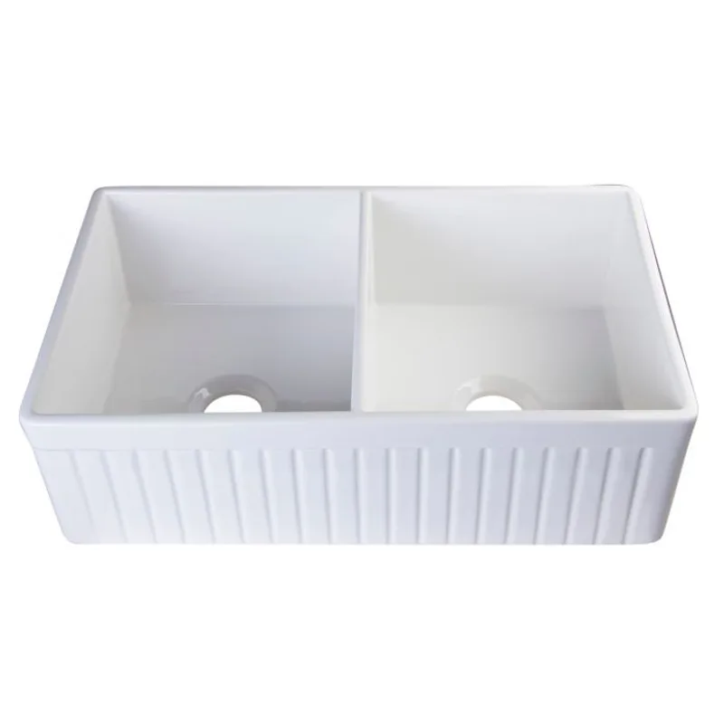Perth Fluted Fireclay Sink
