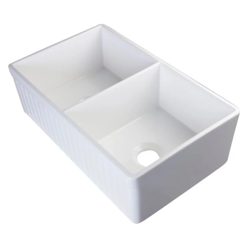 Perth Fluted Fireclay Sink