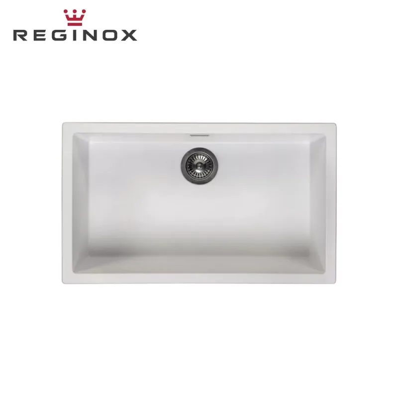 Reginox Amsterdam 72 Granite Sink (Pure White)
