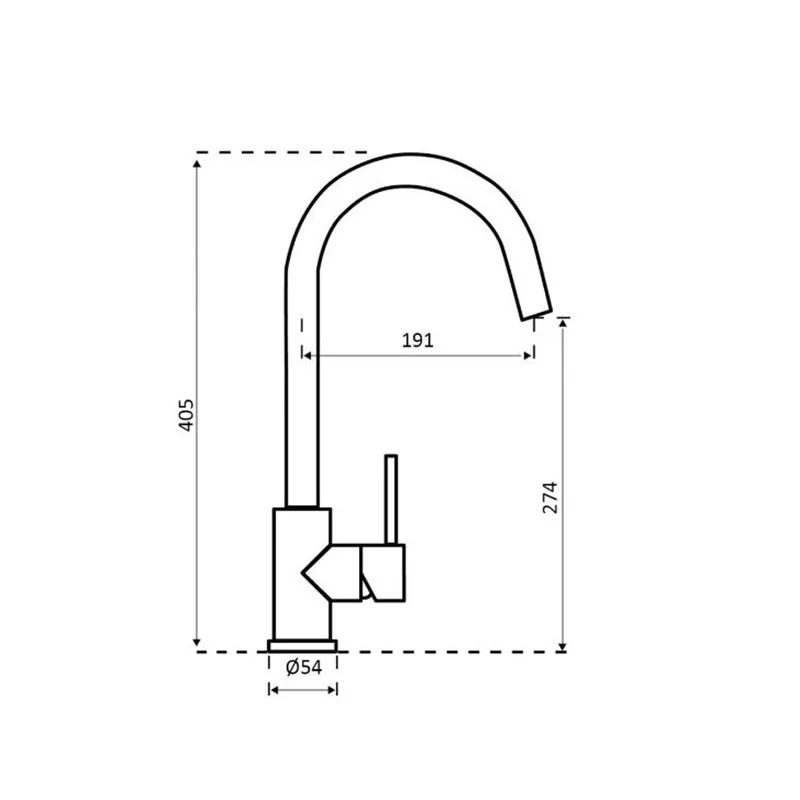 Reginox Cano Sink Mixer (Copper)
