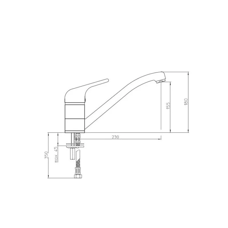 Reginox Ela Sink Mixer
