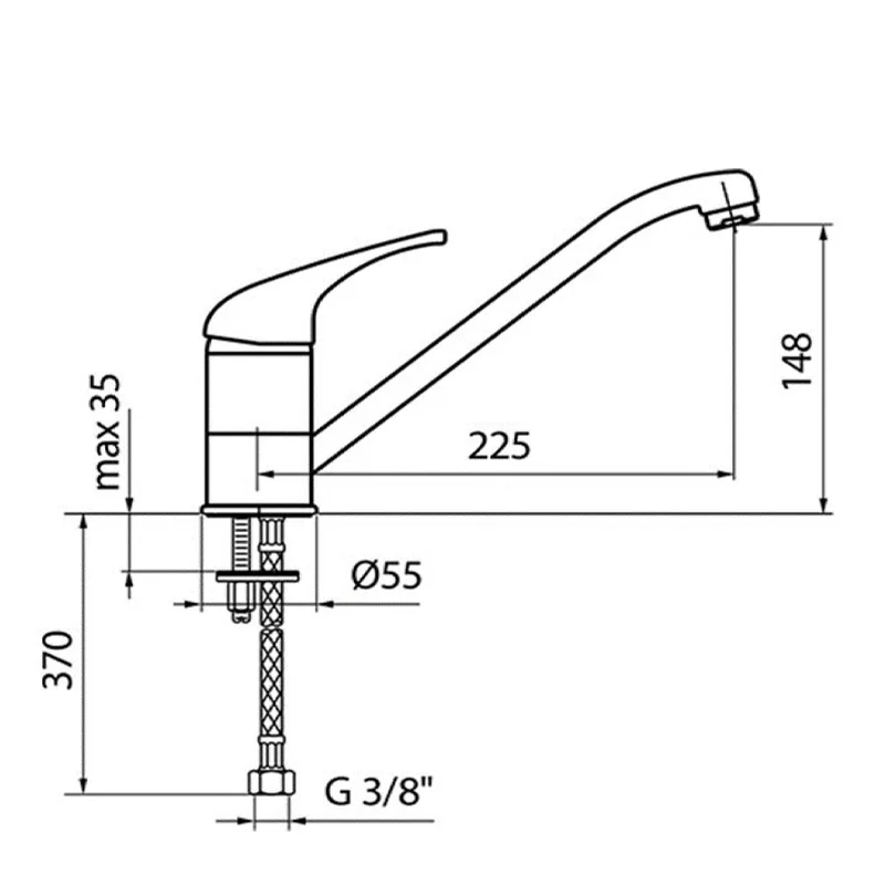 Reginox Mahler Sink Mixer