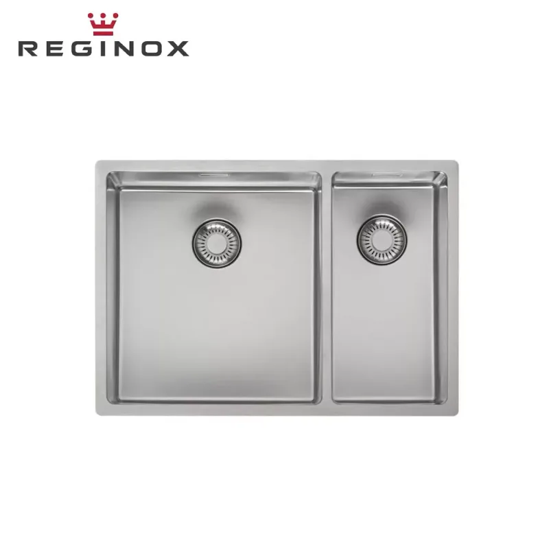 Reginox New Jersey 34x37 + 18x37 Comfort Integrated Stainless Steel Sink