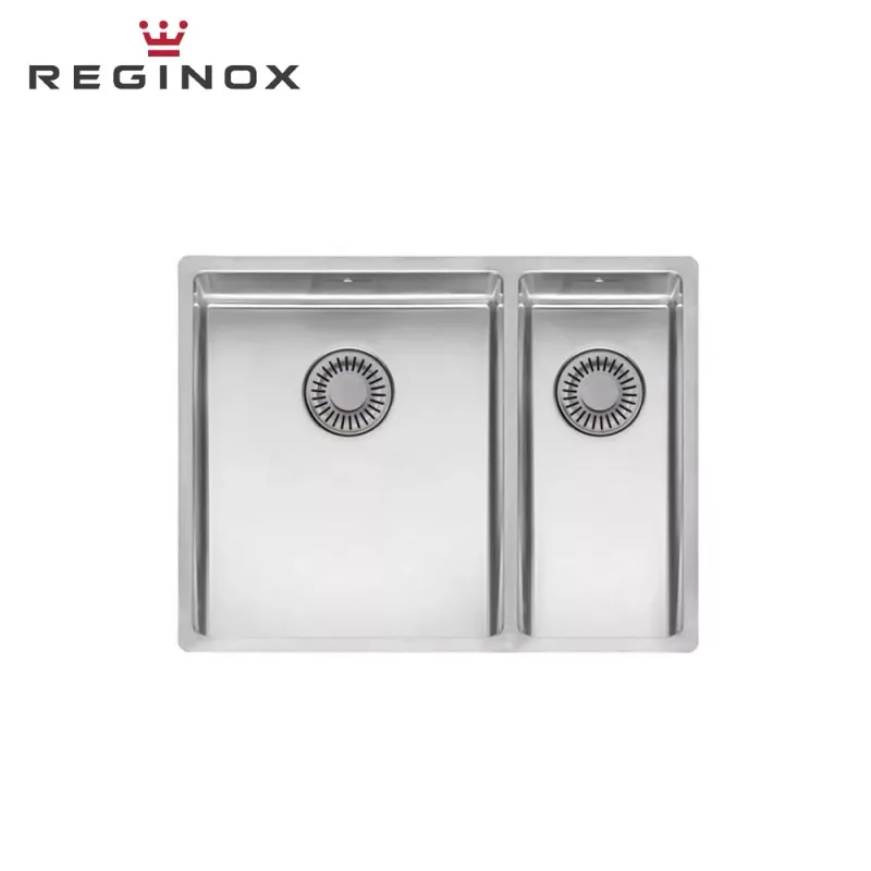 Reginox New York 34x40 + 18x40 Comfort Integrated Stainless Steel Sink