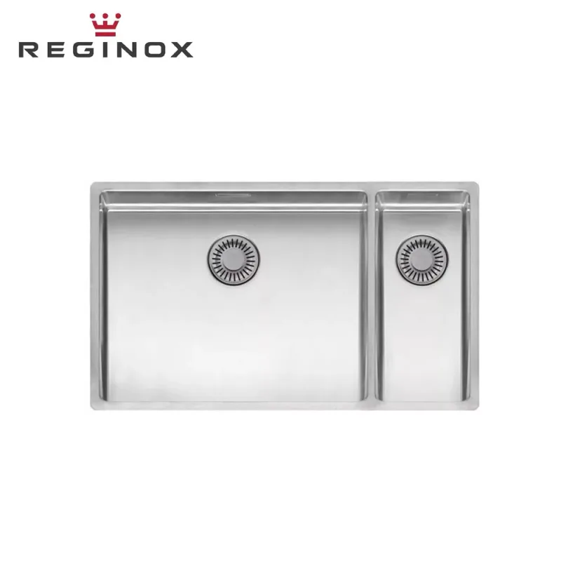 Reginox New York 50x40 + 18x40 Comfort Integrated Stainless Steel Sink