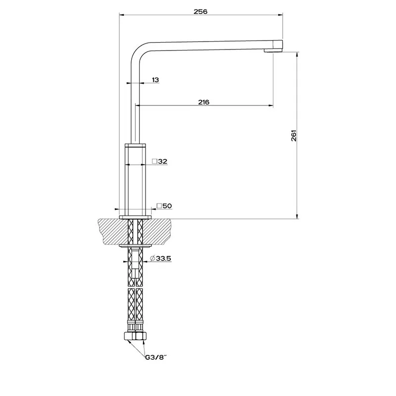 Reginox Nova Kitchen Sink Mixer Chrome