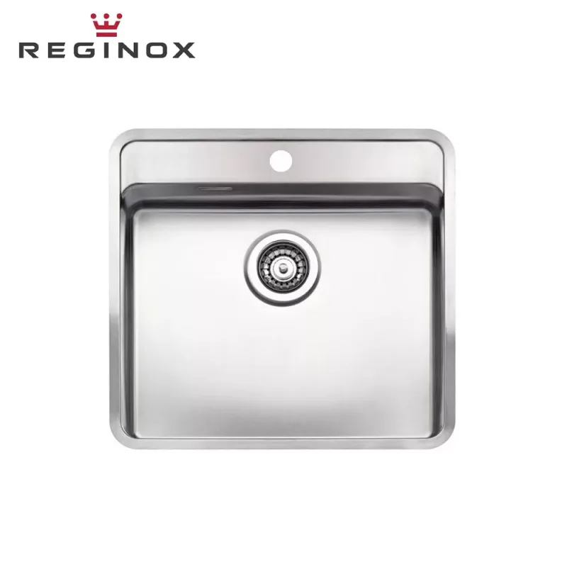 Reginox Ohio 50x40 OKG Tapwing Integrated Stainless Steel Sink