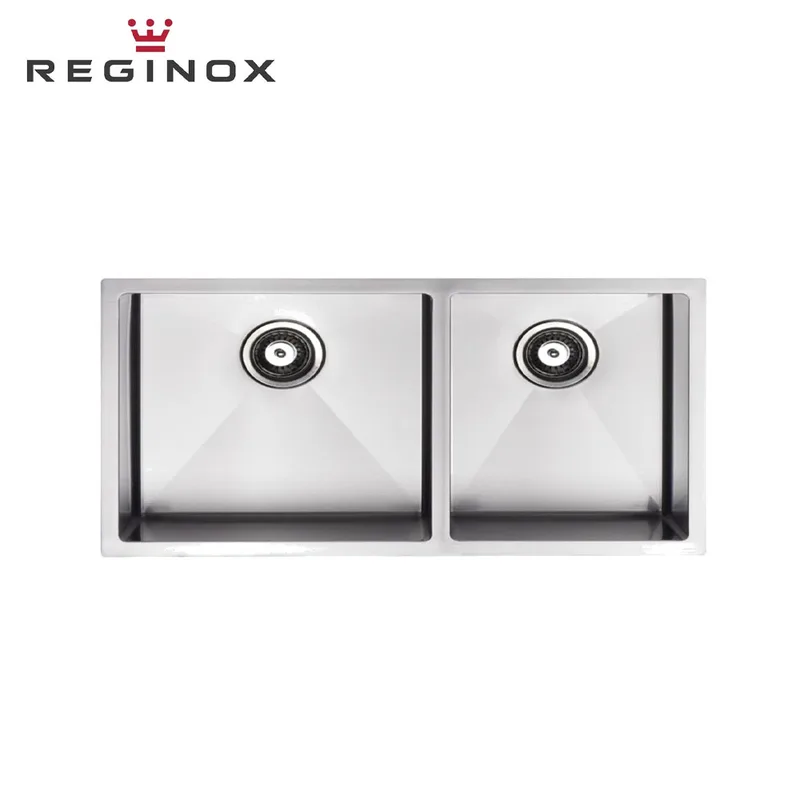 Reginox Tulip U 50x40 + 34x40 Stainless Steel Kitchen Sink