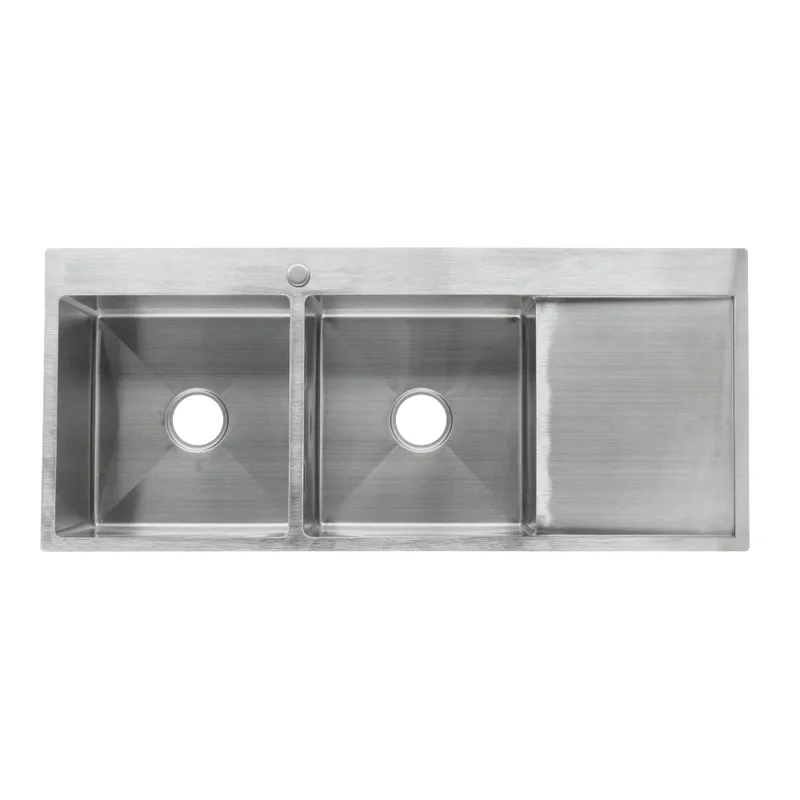 Bacera SS11650-2B1D Stainless Steel Sink