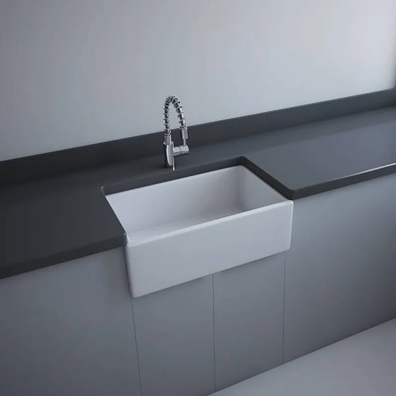Stella Fireclay Farmhouse Kitchen Sink
