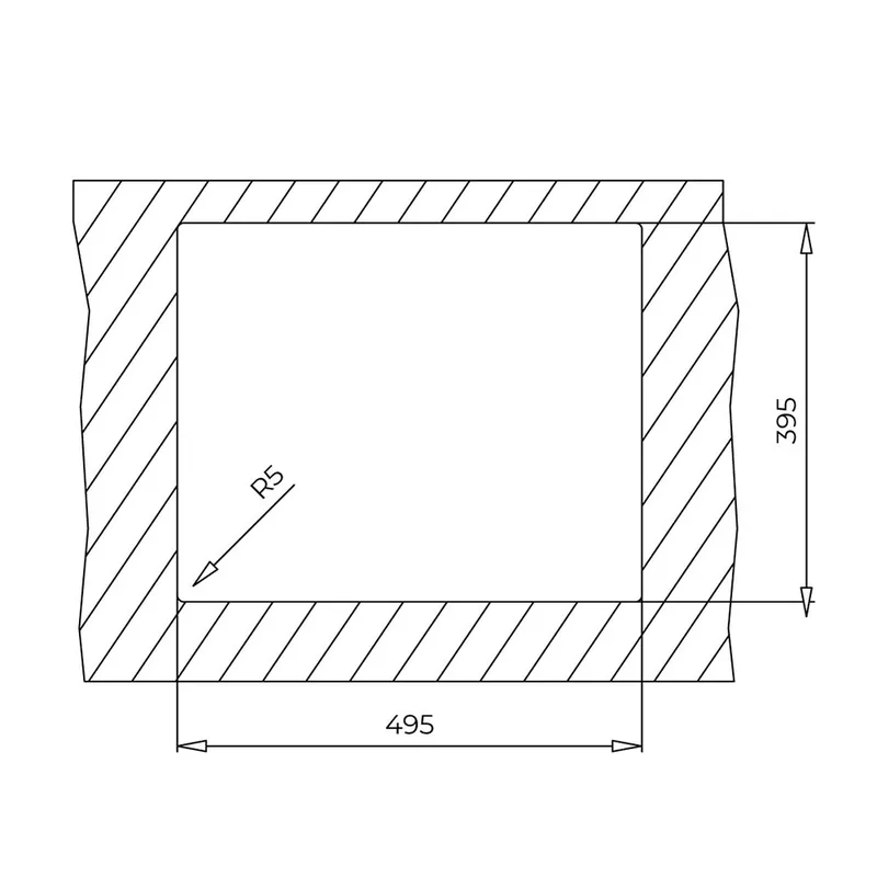 Teka FORSQUARE 50.40-TG-AUTO Tegranite Granite Kitchen Sink (Black)