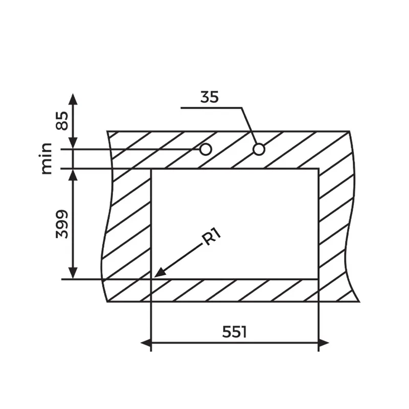 Teka Linea 340.400/180.400 Undermount Stainless Steel Kitchen Sink