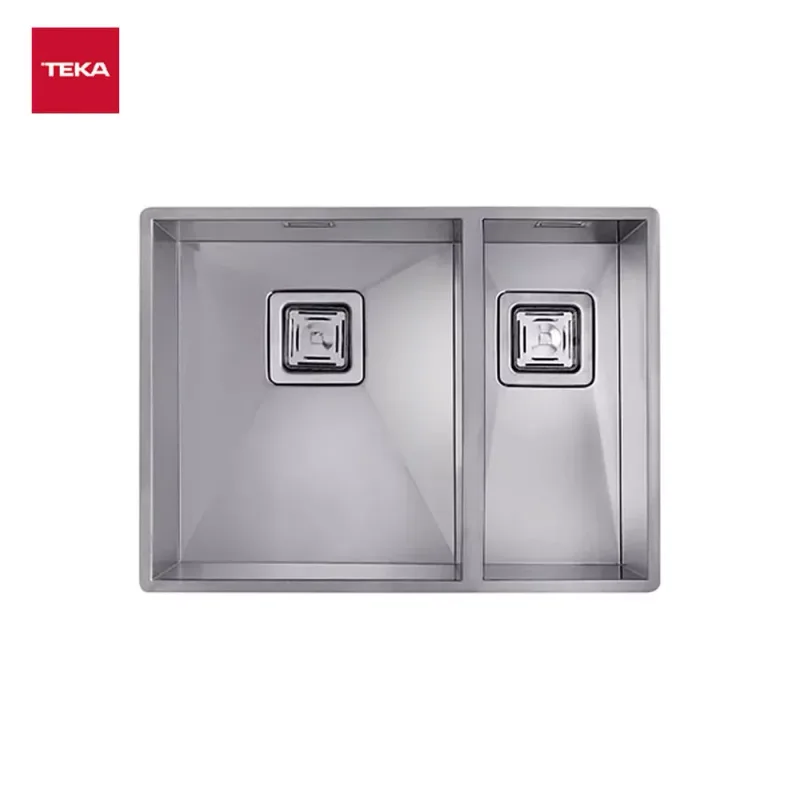 Teka Square 340.400/180.400 Undermount Stainless Steel Kitchen Sink