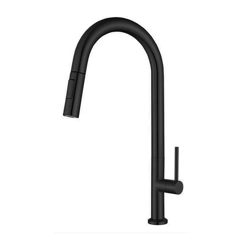 Nobel VS4320BK Pull-Out Kitchen Sink Tap Matt Black