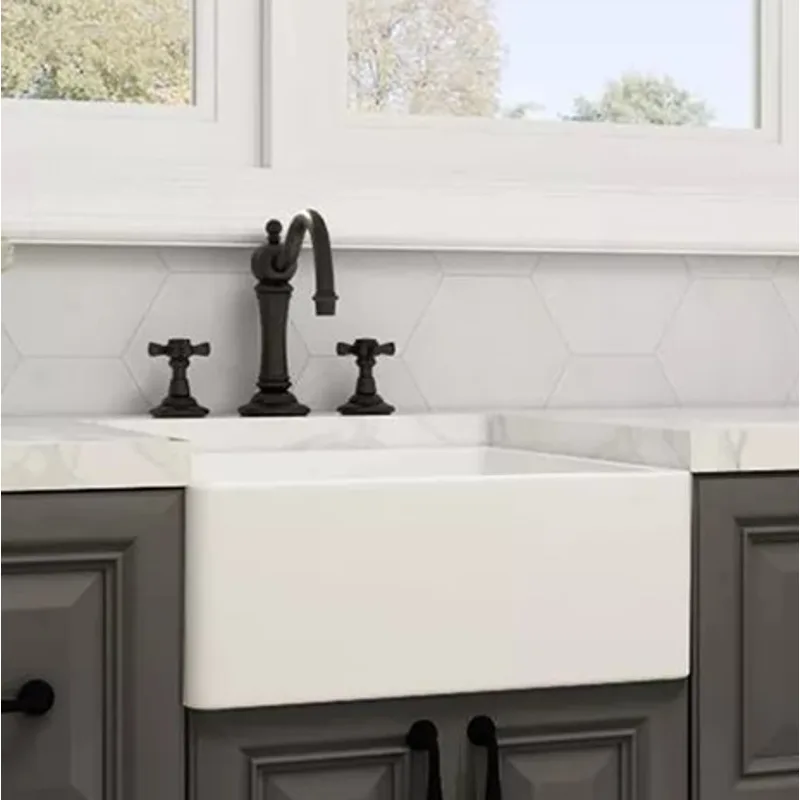 Zurich Solid Surface Farmhouse Sink