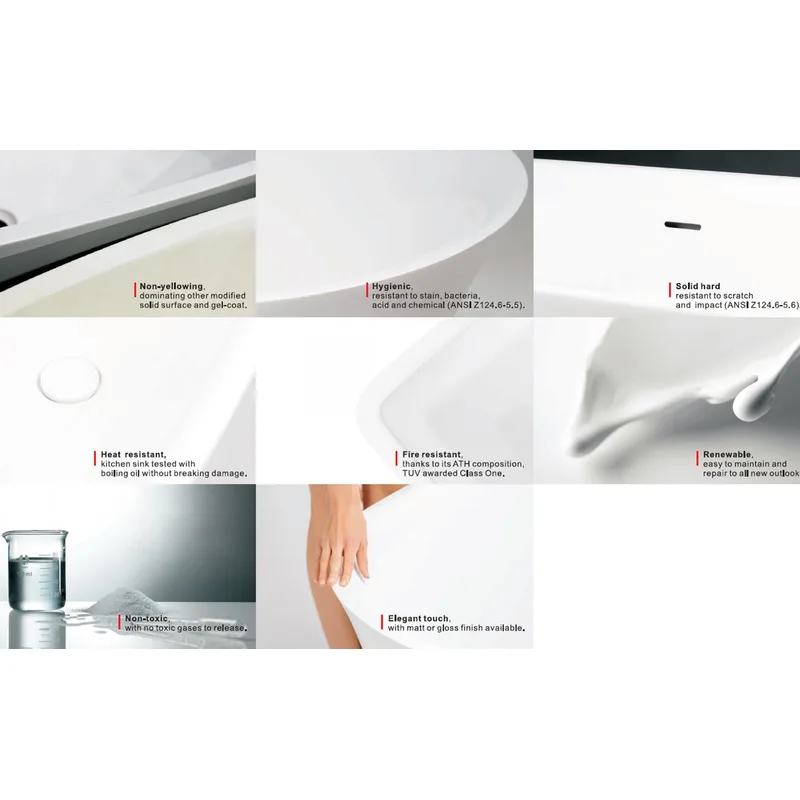 Zurich Solid Surface Farmhouse Sink