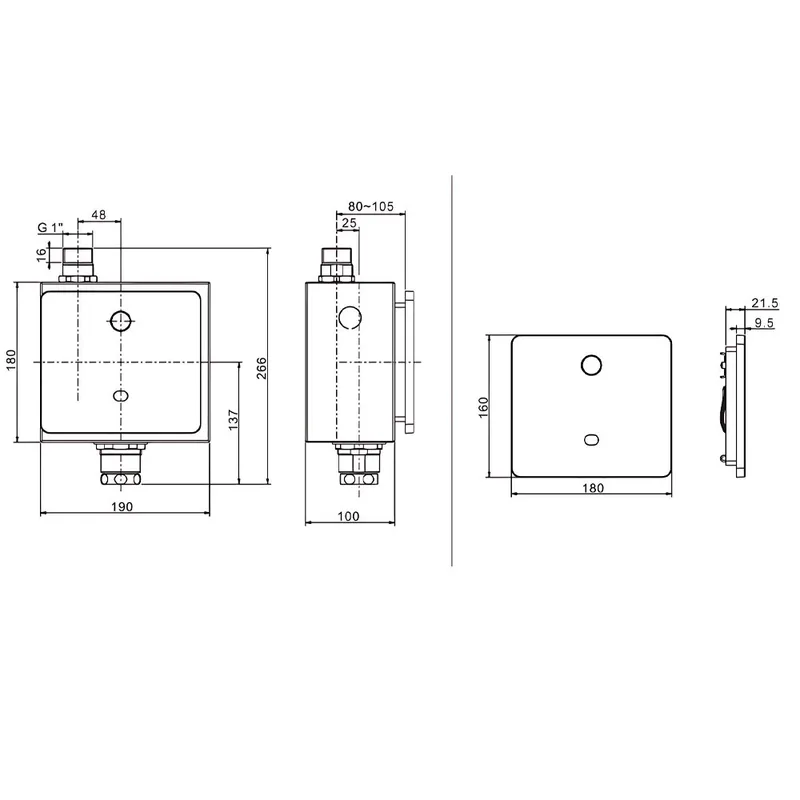 American Standard Sensor WC Flush Valve FFAS8713