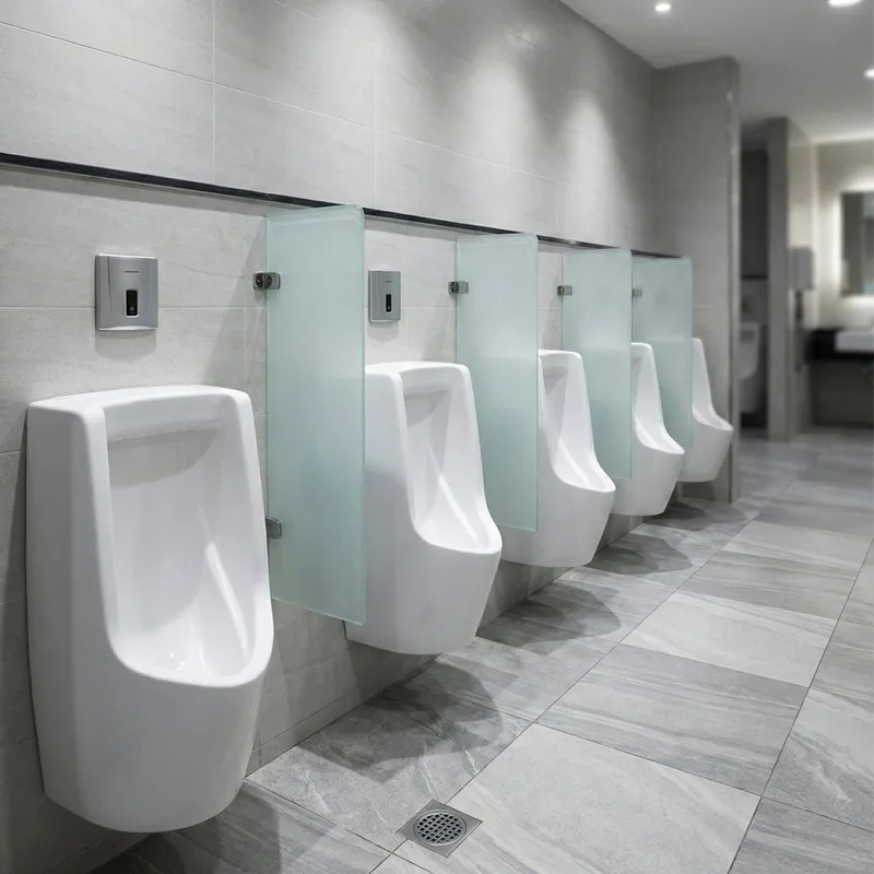 Arino UR-504-WT Back-Inlet Wall Hung Urinal Bowl