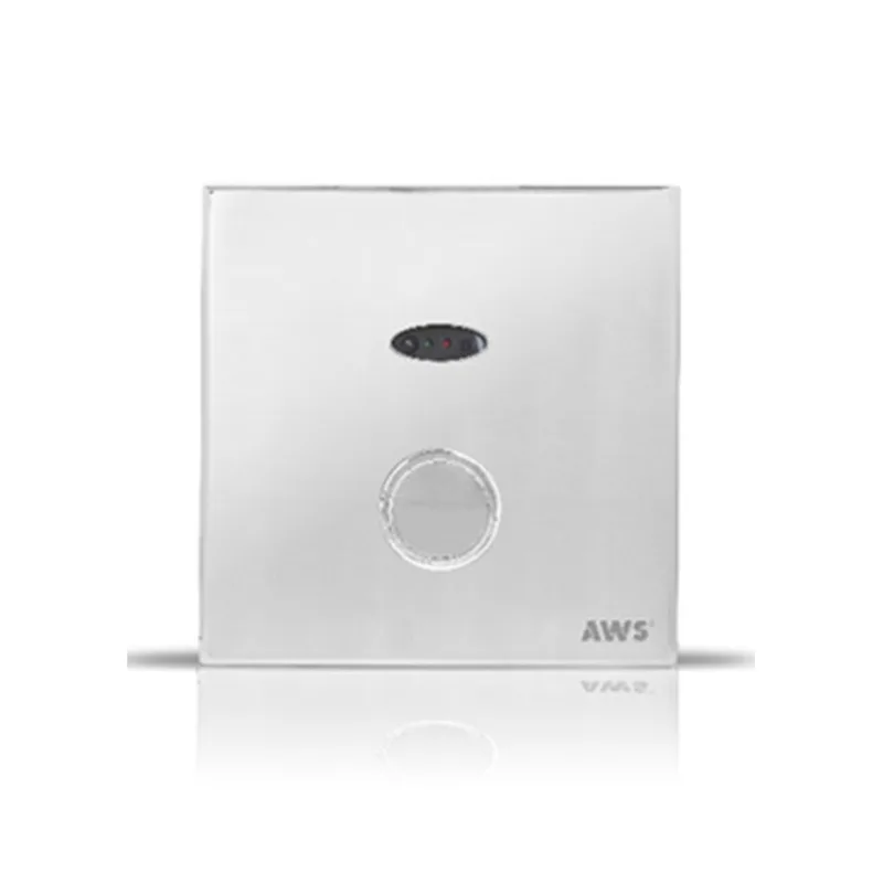 AWS 710ACL-TL Recessed Box Type Lock-Free Trimless Sensor WC Flush Valve c/w Manual Bypass