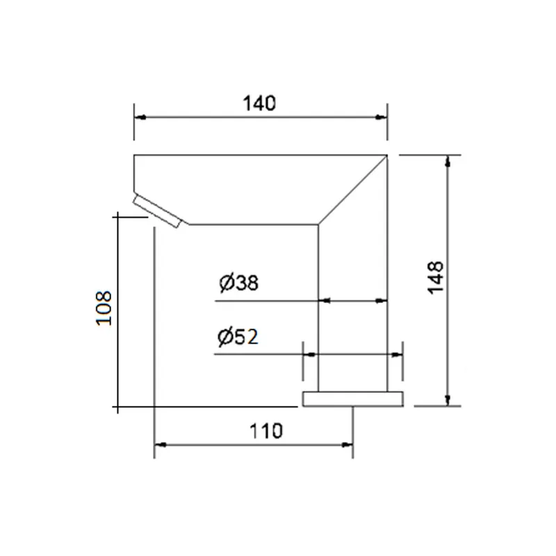 AWS 803-ASCOT-S Sensor Basin Tap