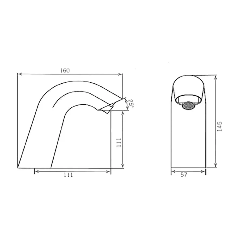 AWS 806 Sensor Basin Tap