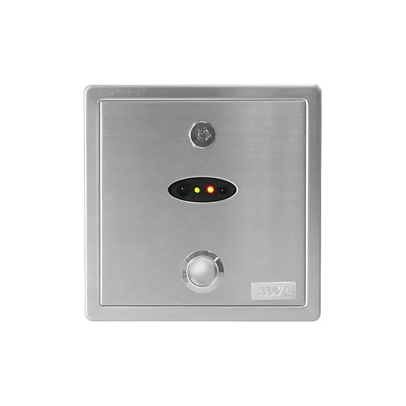 AWS 910ACEL Recessed Box Type Sensor Urinal Flush Valve c/w Manual Bypass & Lock